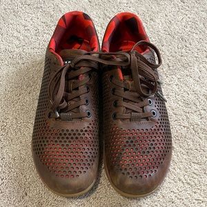 NOBULL Coffee Gum Leather Trainer